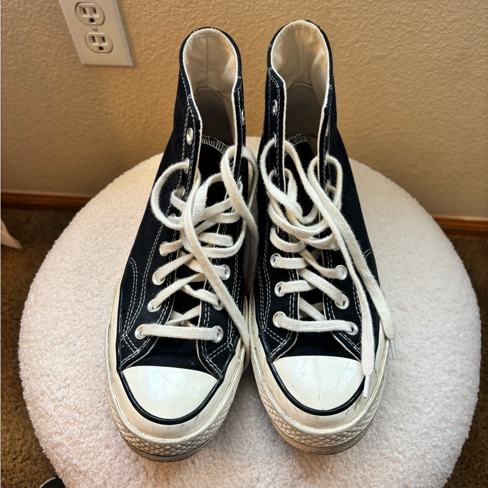 Black High Top Converse